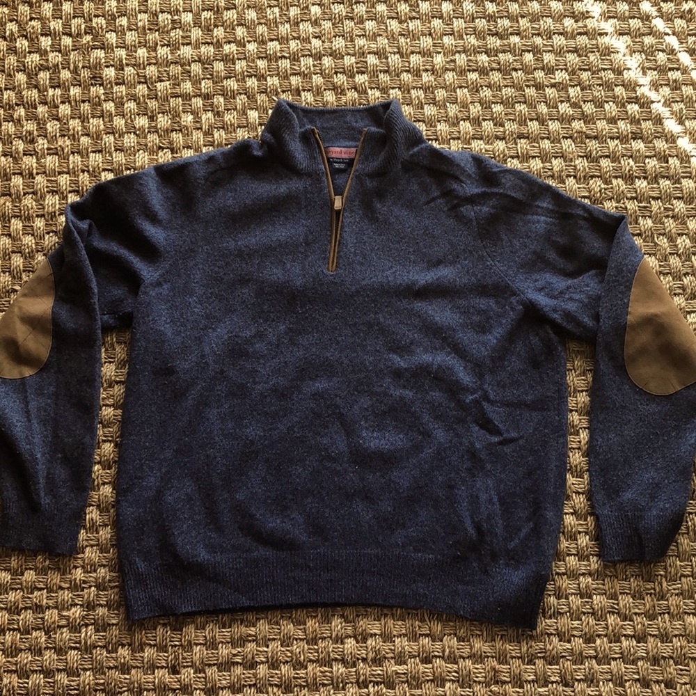 EUC VV 3/4 Zip Sweater